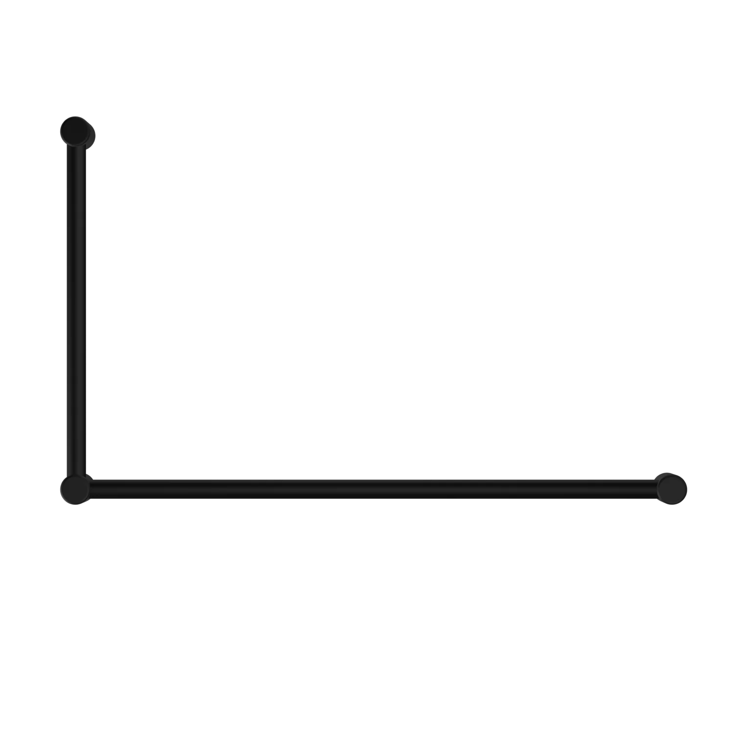 Mecca Care 32mm DDA Toilet Grab Rail Set 90 Degree 600mmx1000mm - Image 4