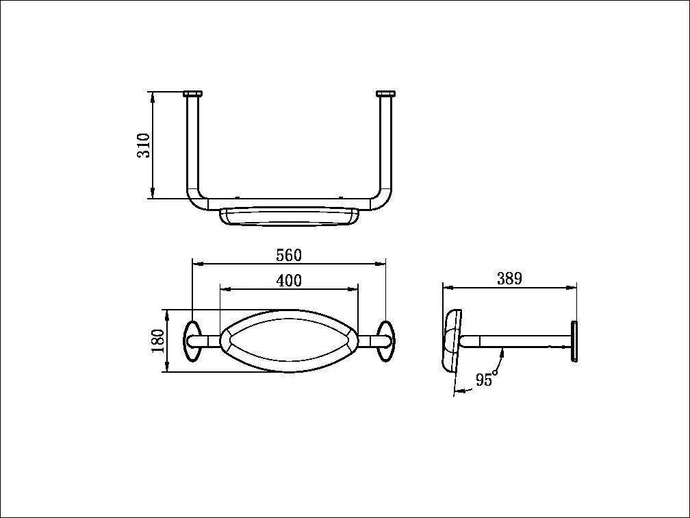Mecca Care DDA Toilet Backrest - Image 13