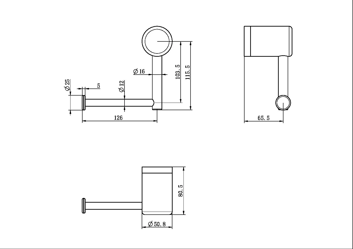Mecca Care Heavy Duty Toilet Roll Holder - Image 13