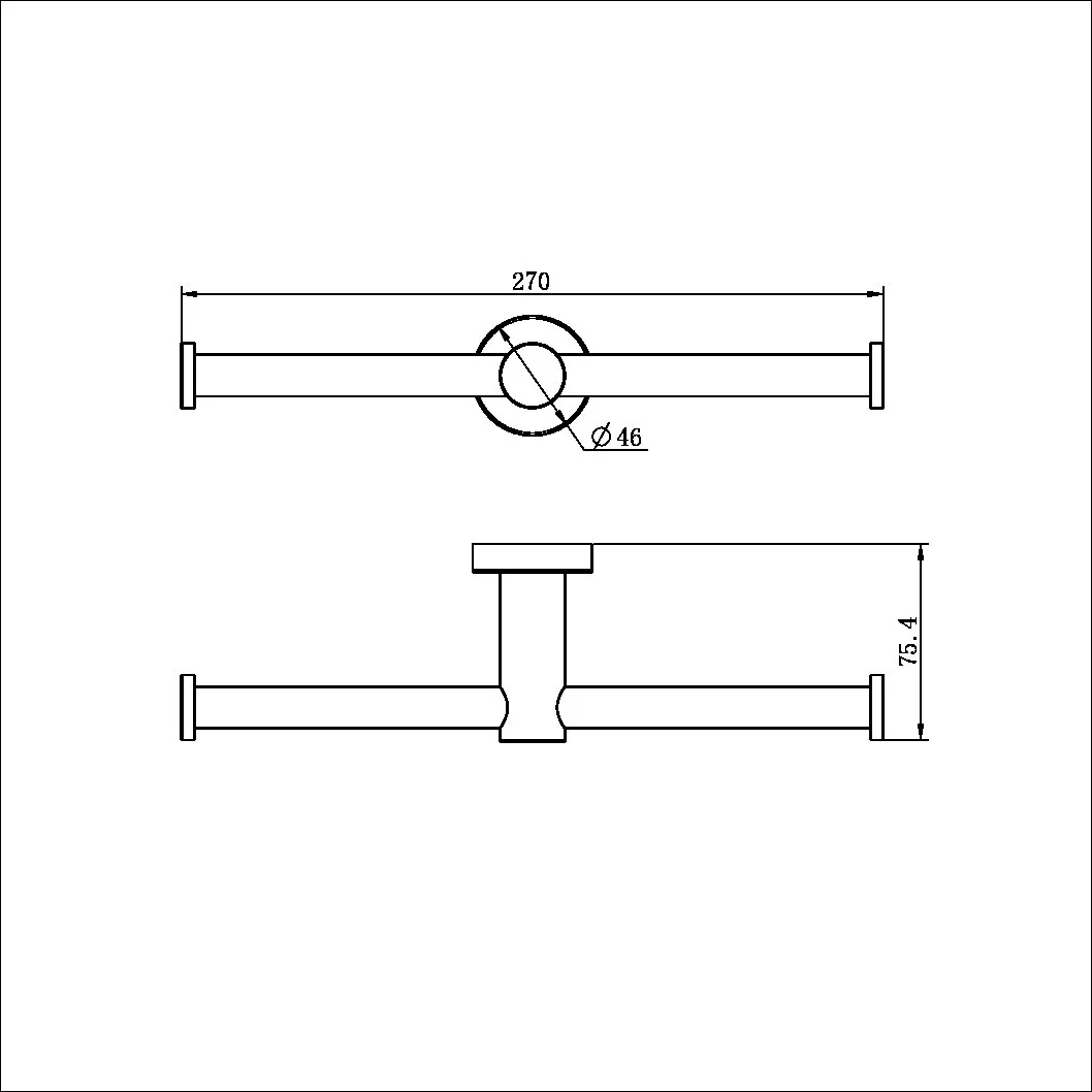 Mecca Double Toilet Roll Holder - Image 15