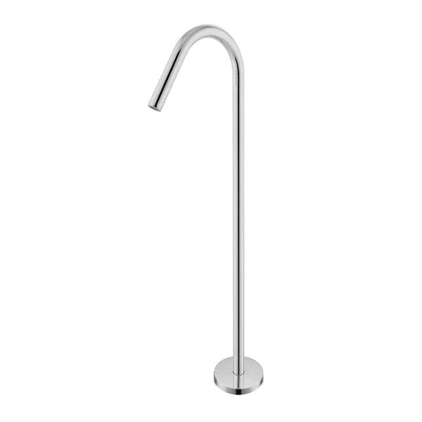 Mecca Floor Standing Bath Spout Only Matte White - Image 3