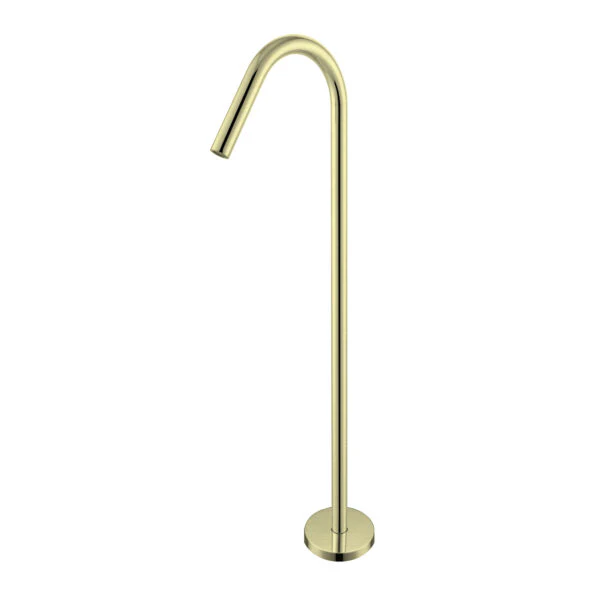 Mecca Floor Standing Bath Spout Only Matte White - Image 5