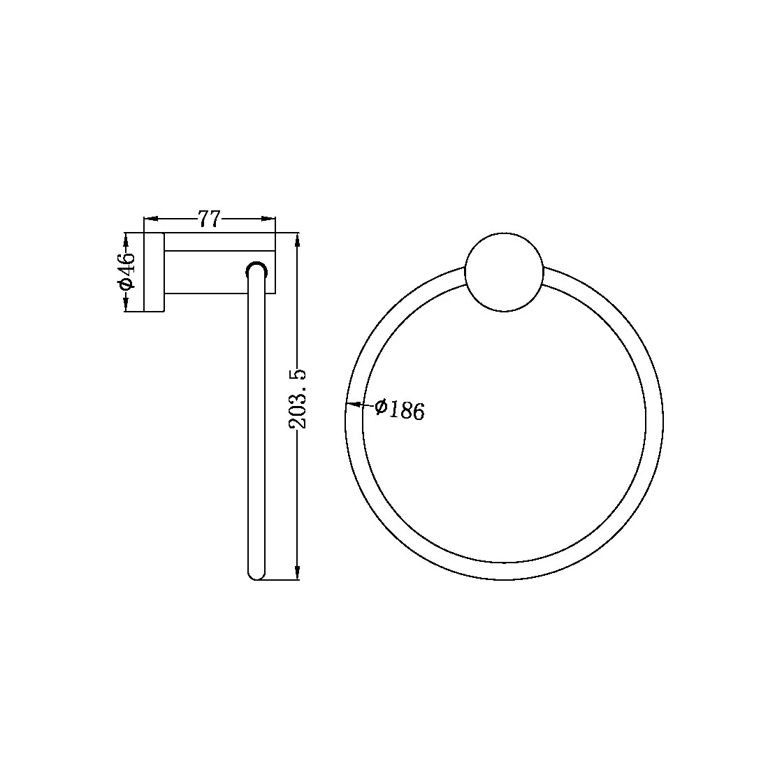 Mecca Hand Towel Ring - Image 18