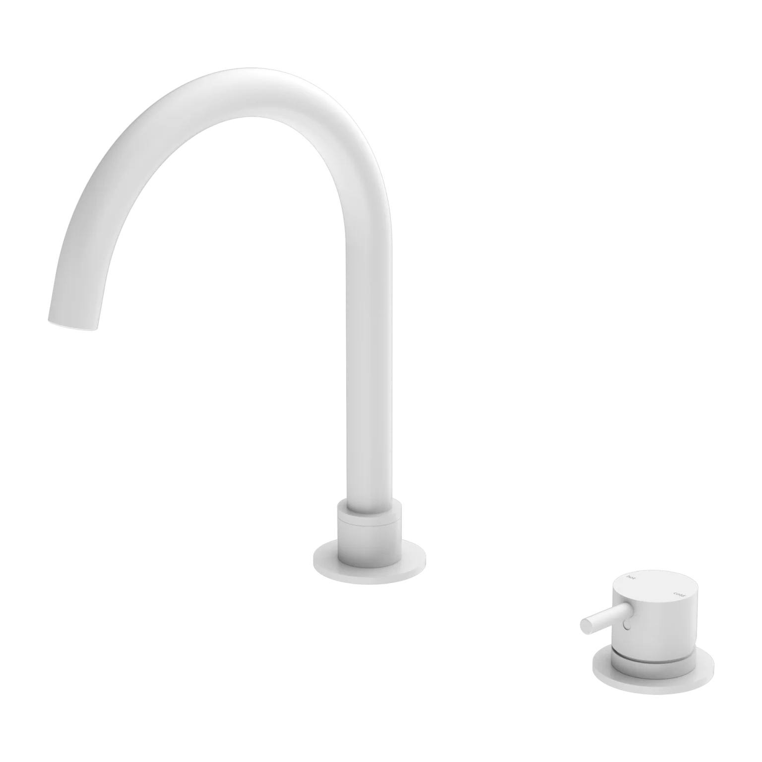 Mecca Hob Basin Mixer and Spout (Round) - Image 10