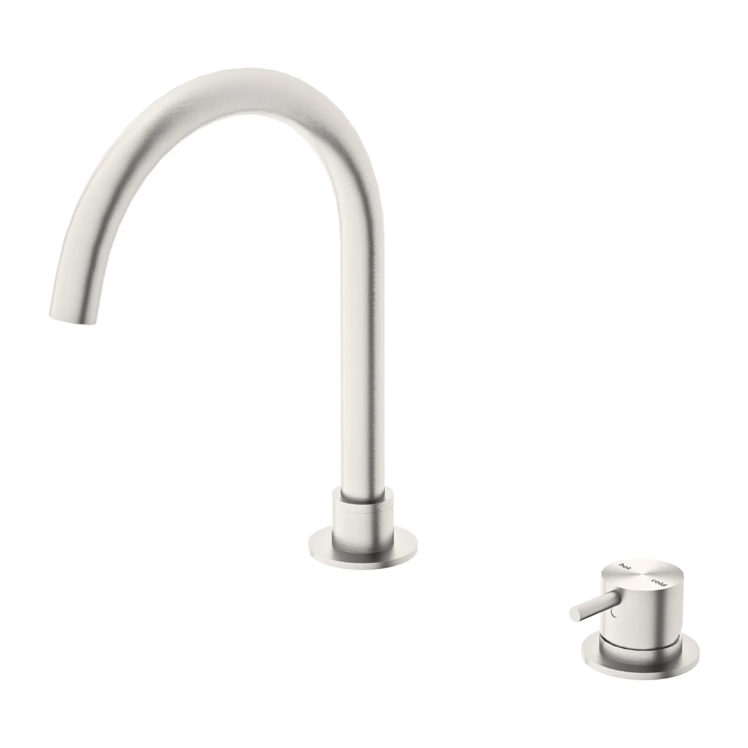 Mecca Hob Basin Mixer and Spout (Round) - Image 6