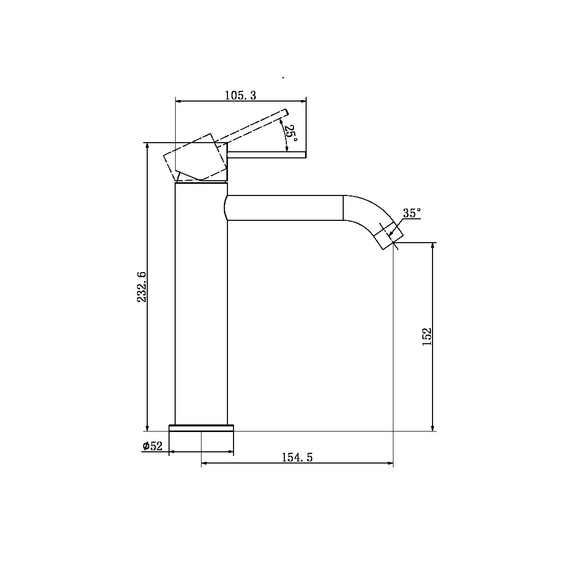 Mecca Mid Tall Basin Mixer - Image 22