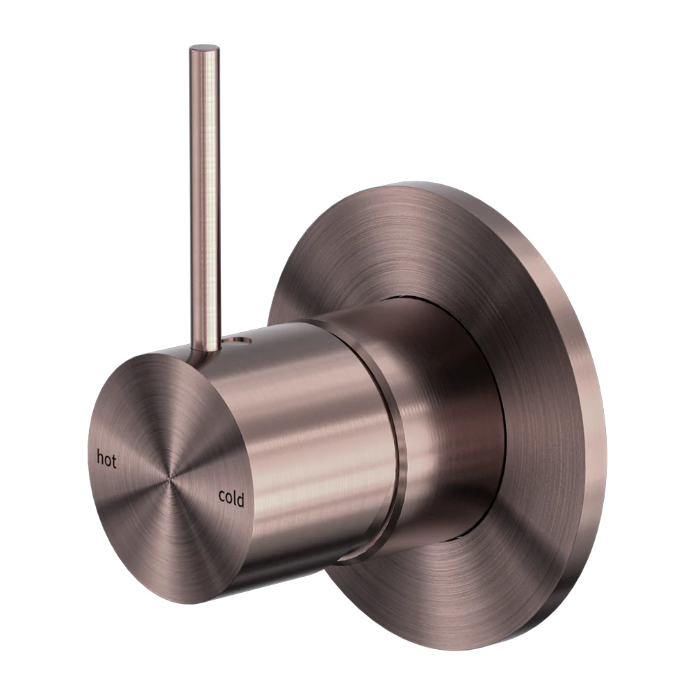 Mecca Shower Mixer Handle Up 80mm Plate - Image 6