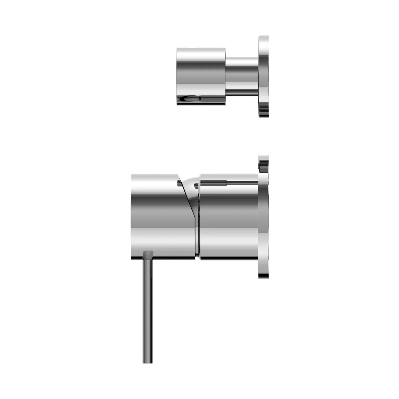 Mecca Shower Mixer With Diverter Separate Plate - Image 3