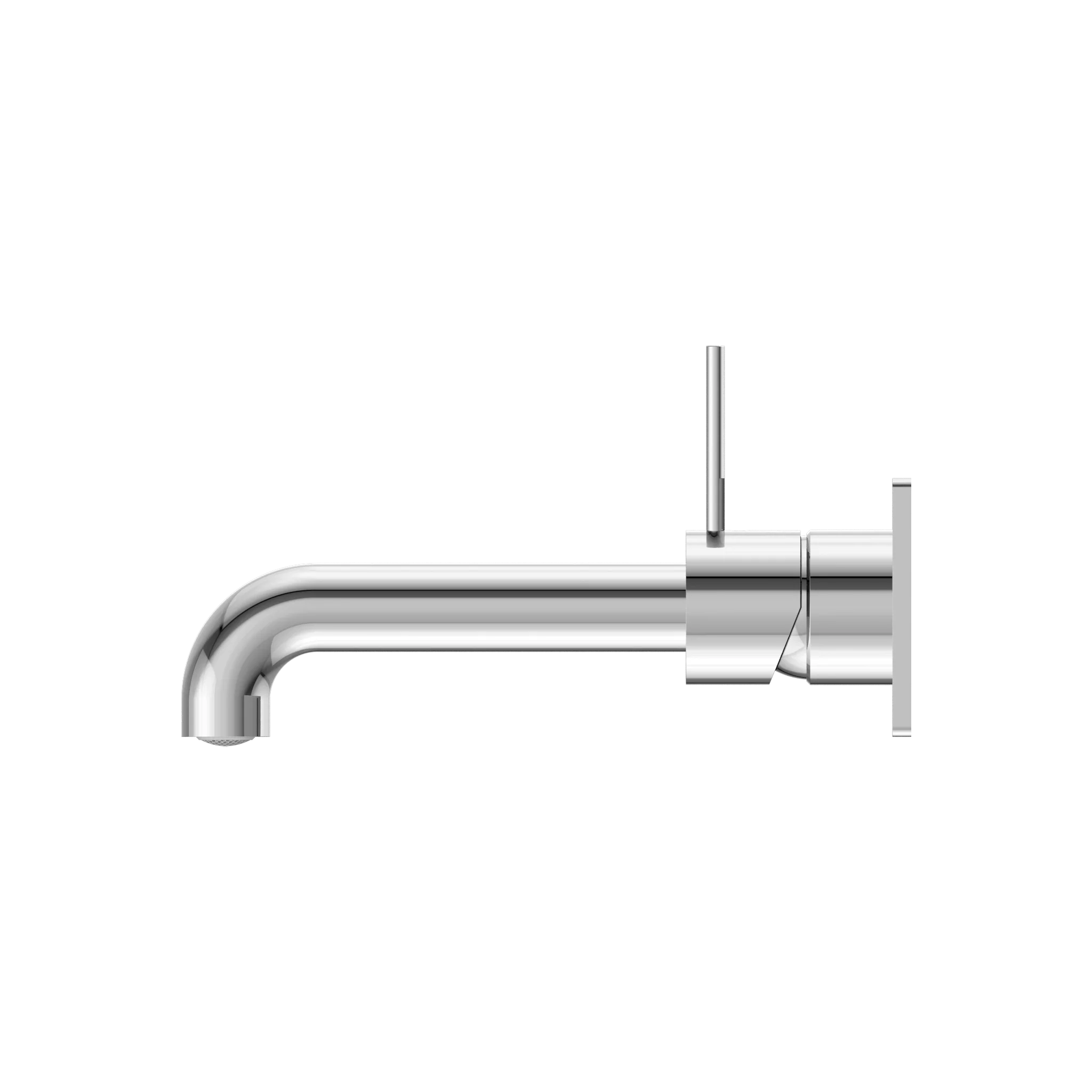 Mecca Wall Basin/bath Mixer Handle Up 185mm - Image 3