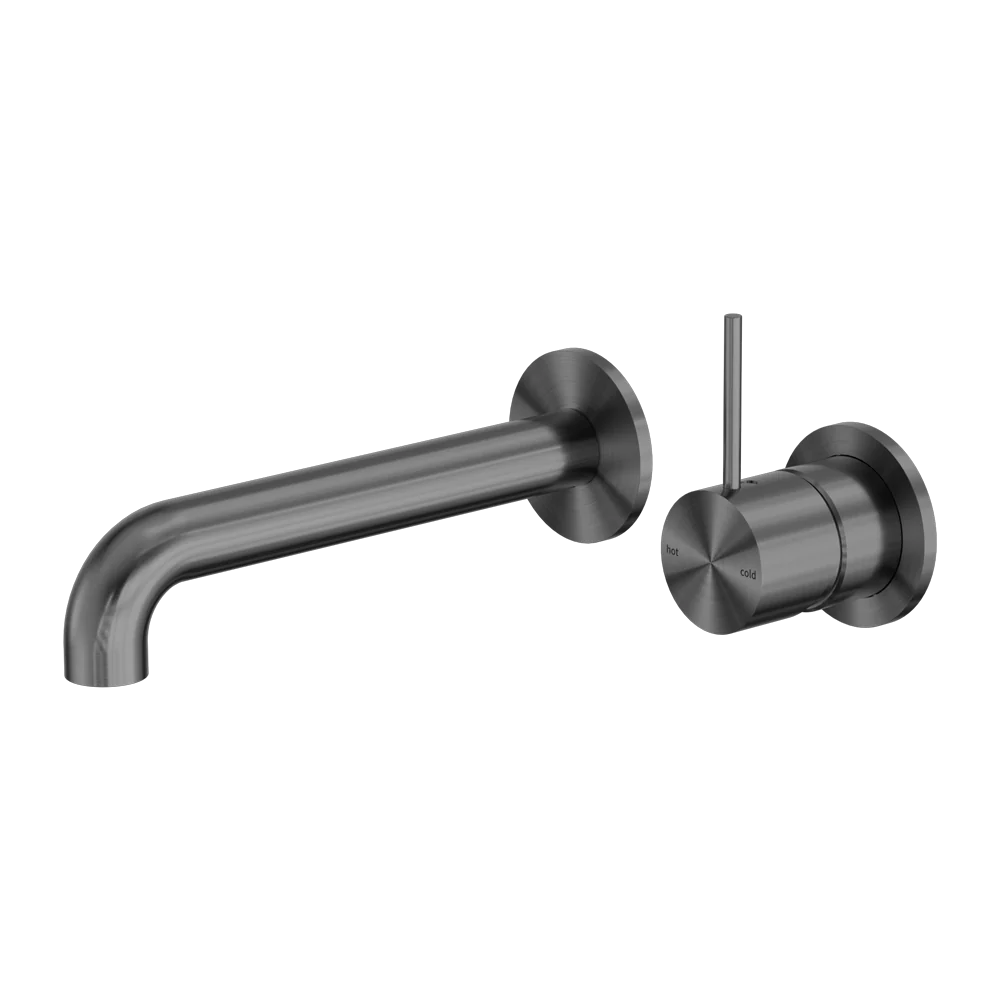 Mecca Wall Basin/bath Mixer Separete Back Plate Handle Up 160mm - Image 5