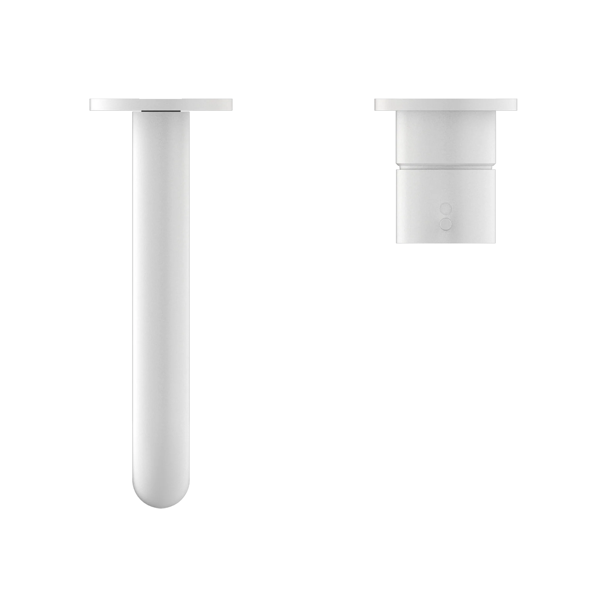 Mecca Wall Basin/bath Mixer Separete Back Plate Handle Up 230mm - Image 10