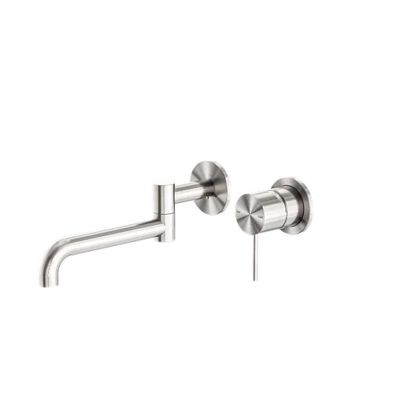 Mecca Wall Basin/bath Mixer Swivel Spout 225mm - Image 3