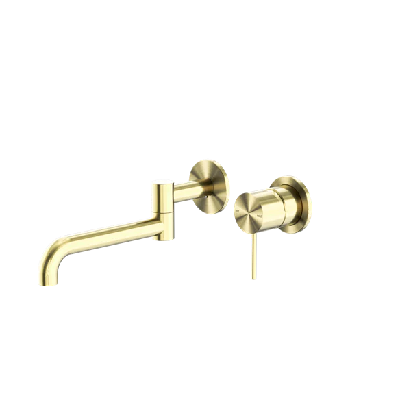 Mecca Wall Basin/bath Mixer Swivel Spout 225mm - Image 4
