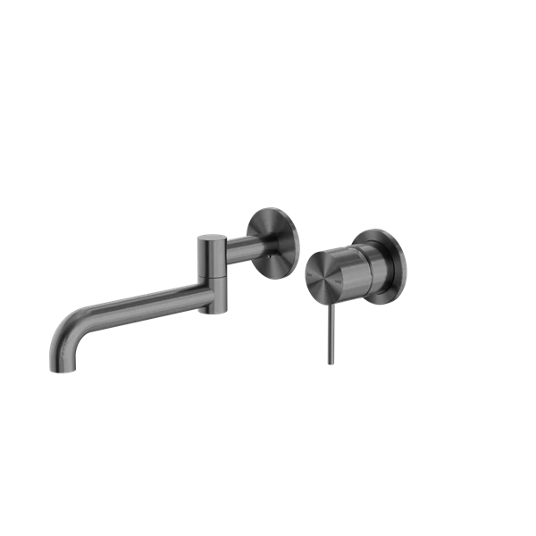 Mecca Wall Basin/bath Mixer Swivel Spout 225mm - Image 5