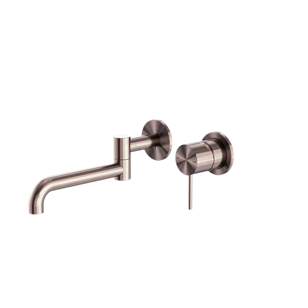 Mecca Wall Basin/bath Mixer Swivel Spout 225mm - Image 6