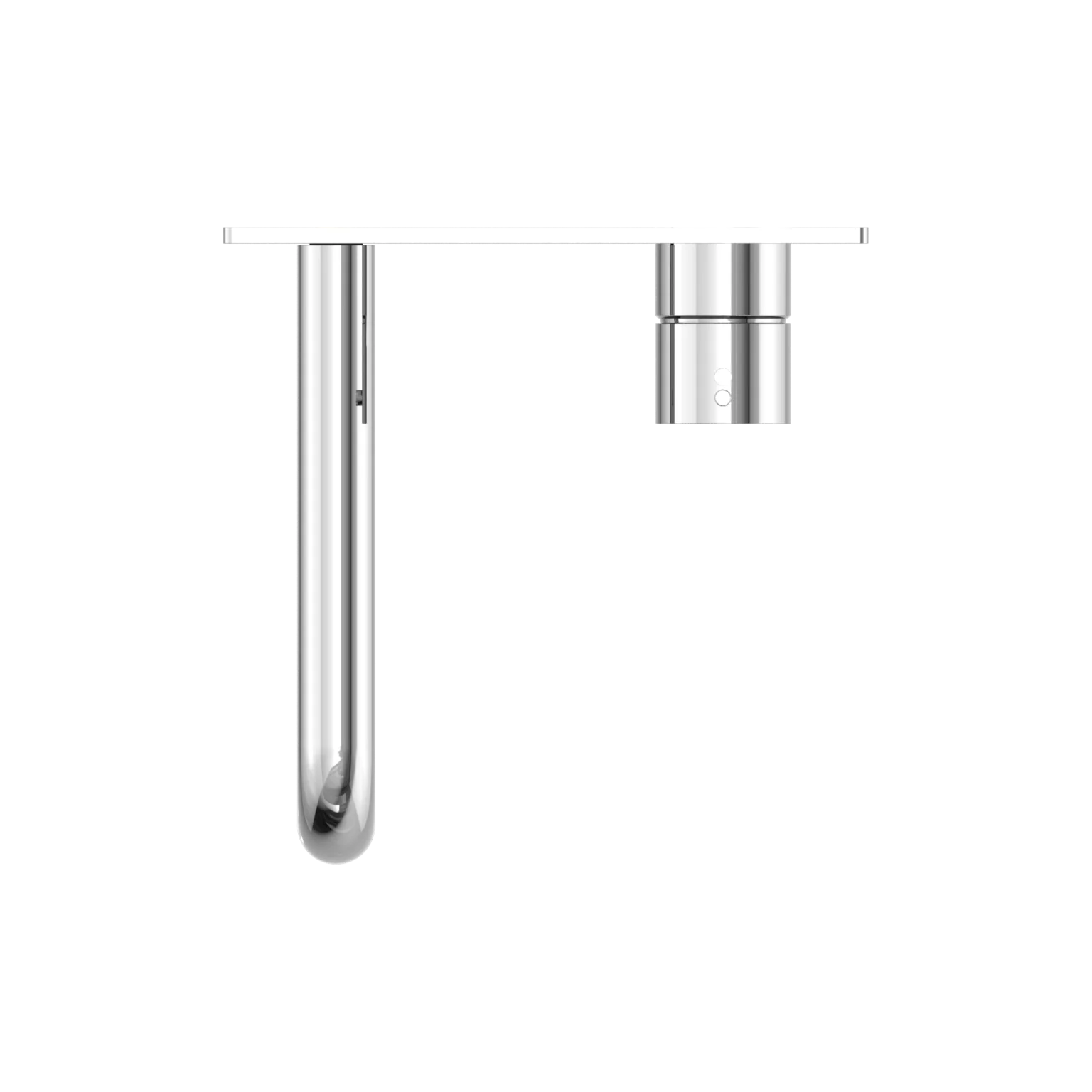 Mecca Wall Basin Mixer Handle Up 230mm - Image 4