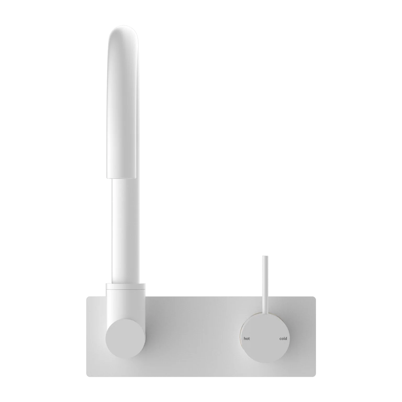 Mecca Wall Basin Mixer Handle Up - Image 26
