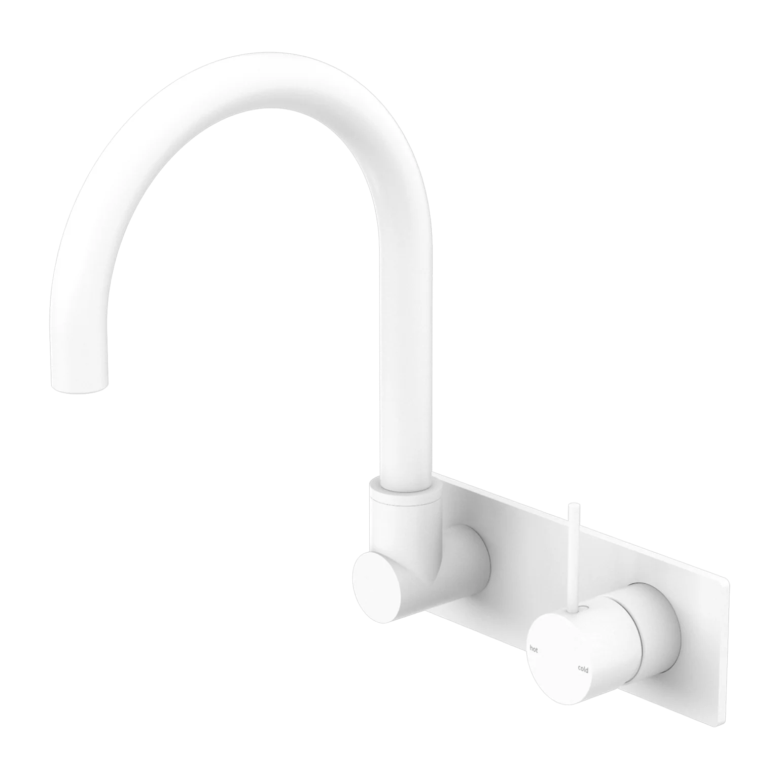 Mecca Wall Basin Mixer Handle Up - Image 27