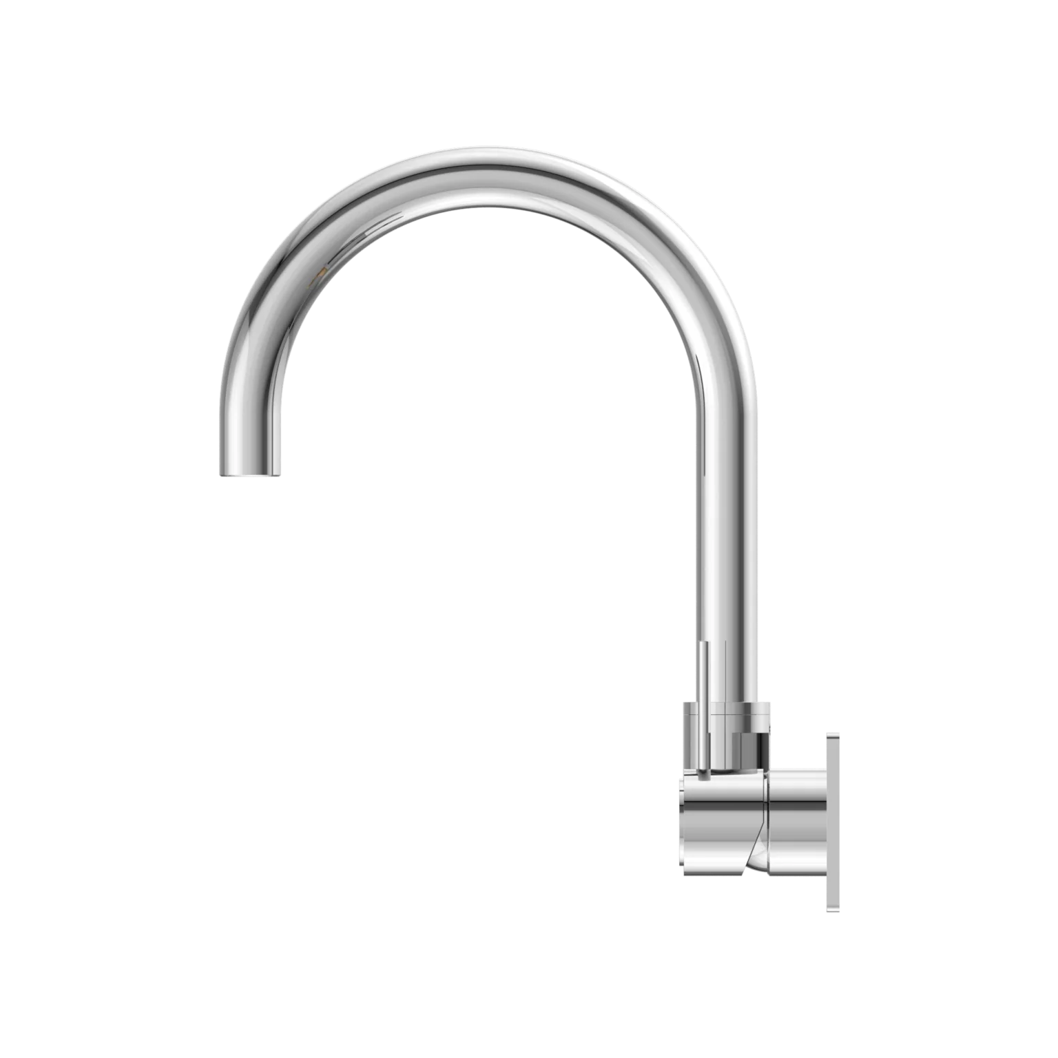 Mecca Wall Basin Mixer Handle Up - Image 3