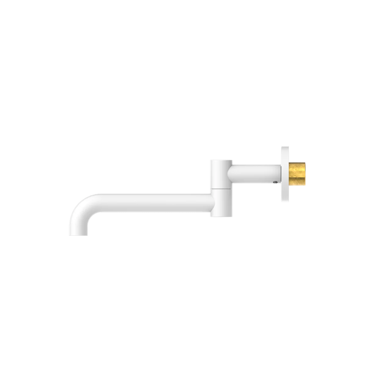 Mecca Wall Mounted Swivel Basin/bath Spout Only 225mm - Image 8