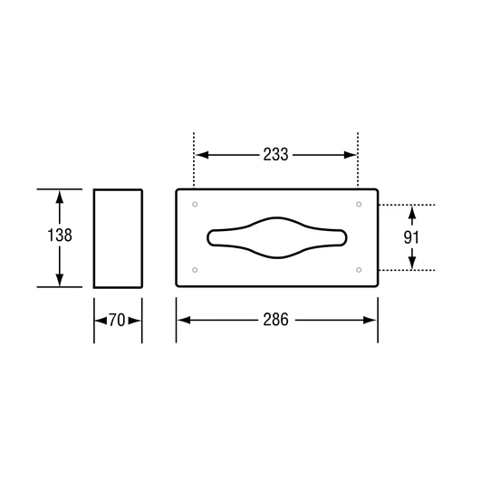 Multi Function Dispenser - Surface Mounted in Polished Stainless Steel - Image 2