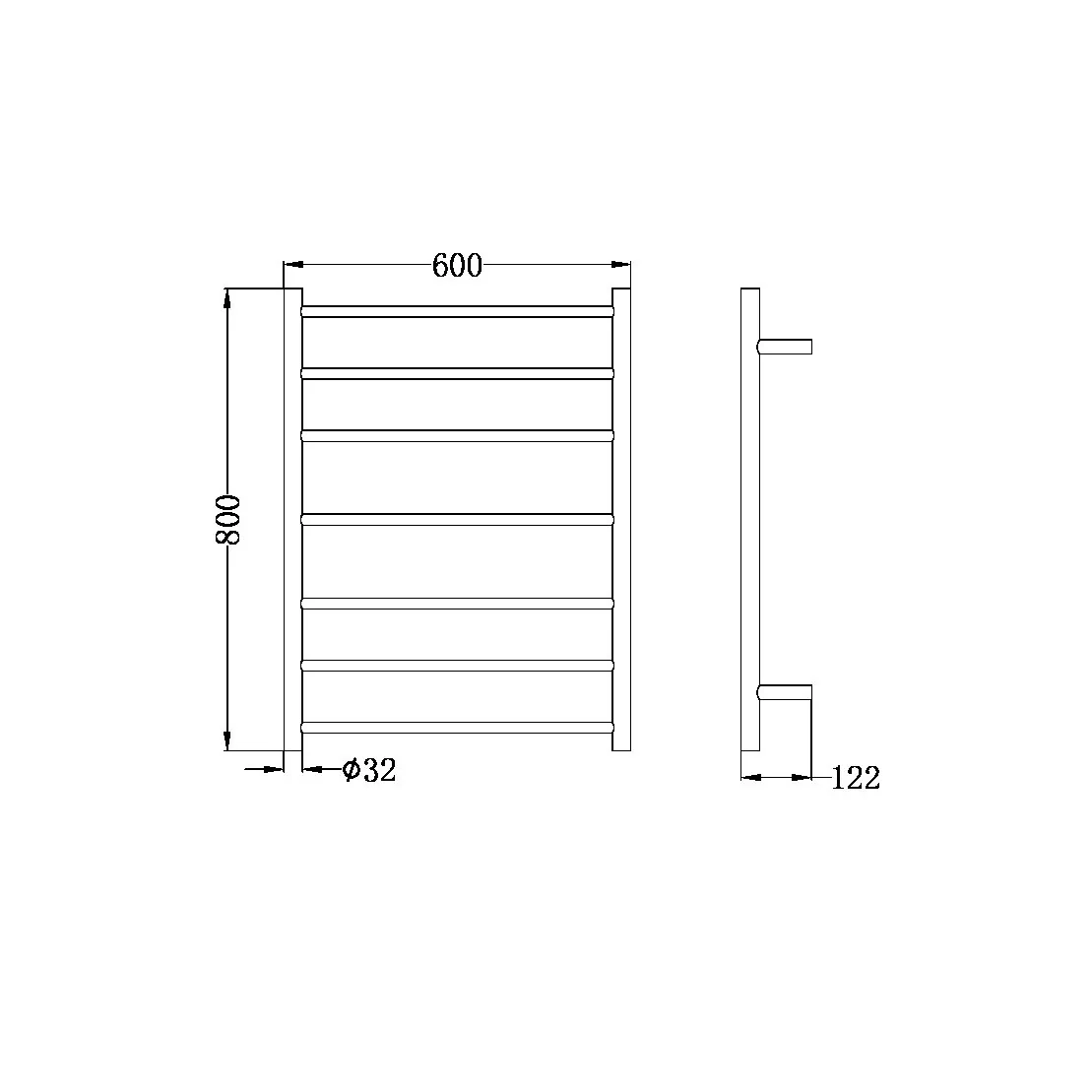 Nero Towel Ladder - Image 9