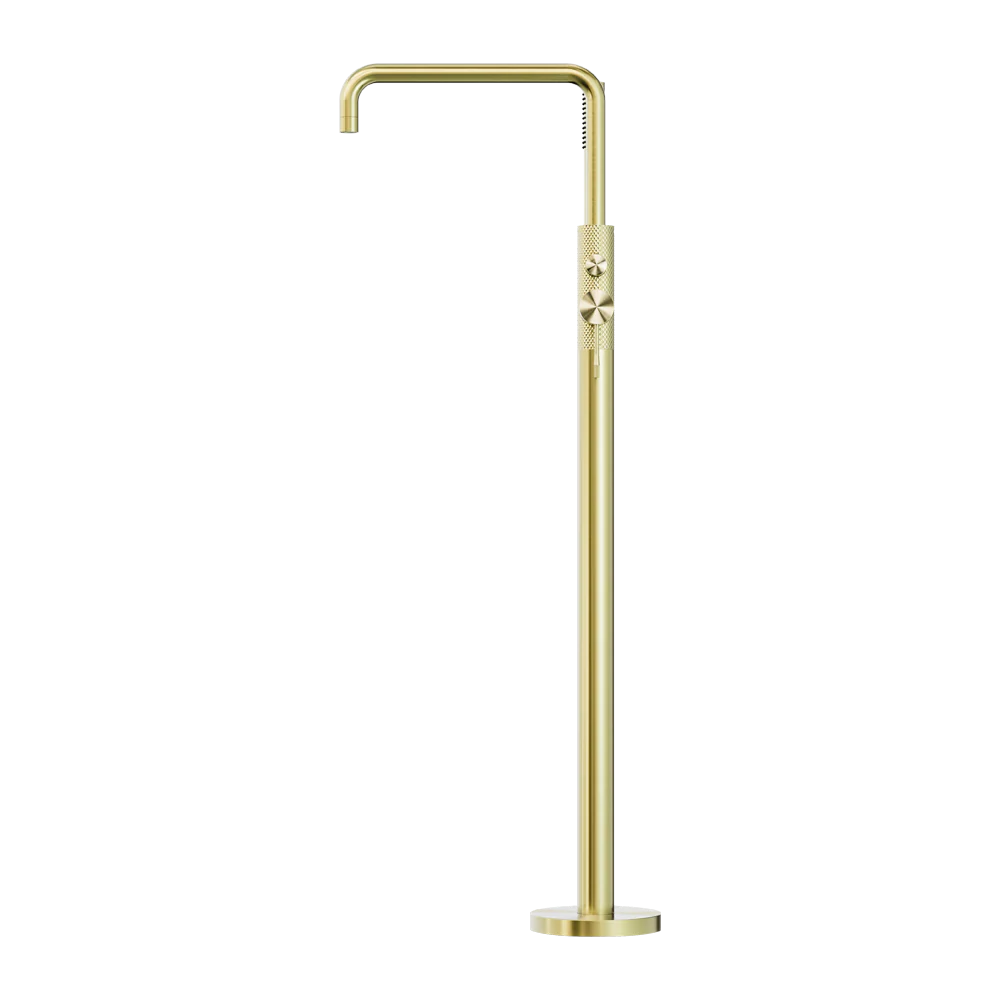 Opal Freestanding Bath Mixer With Hand Shower - Image 11