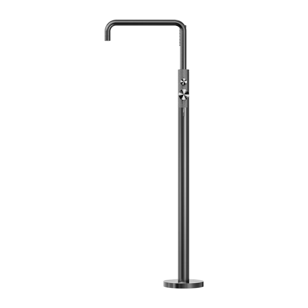 Opal Freestanding Bath Mixer With Hand Shower - Image 9