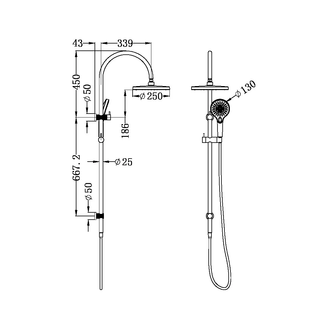 Opal Shower Set - Image 10