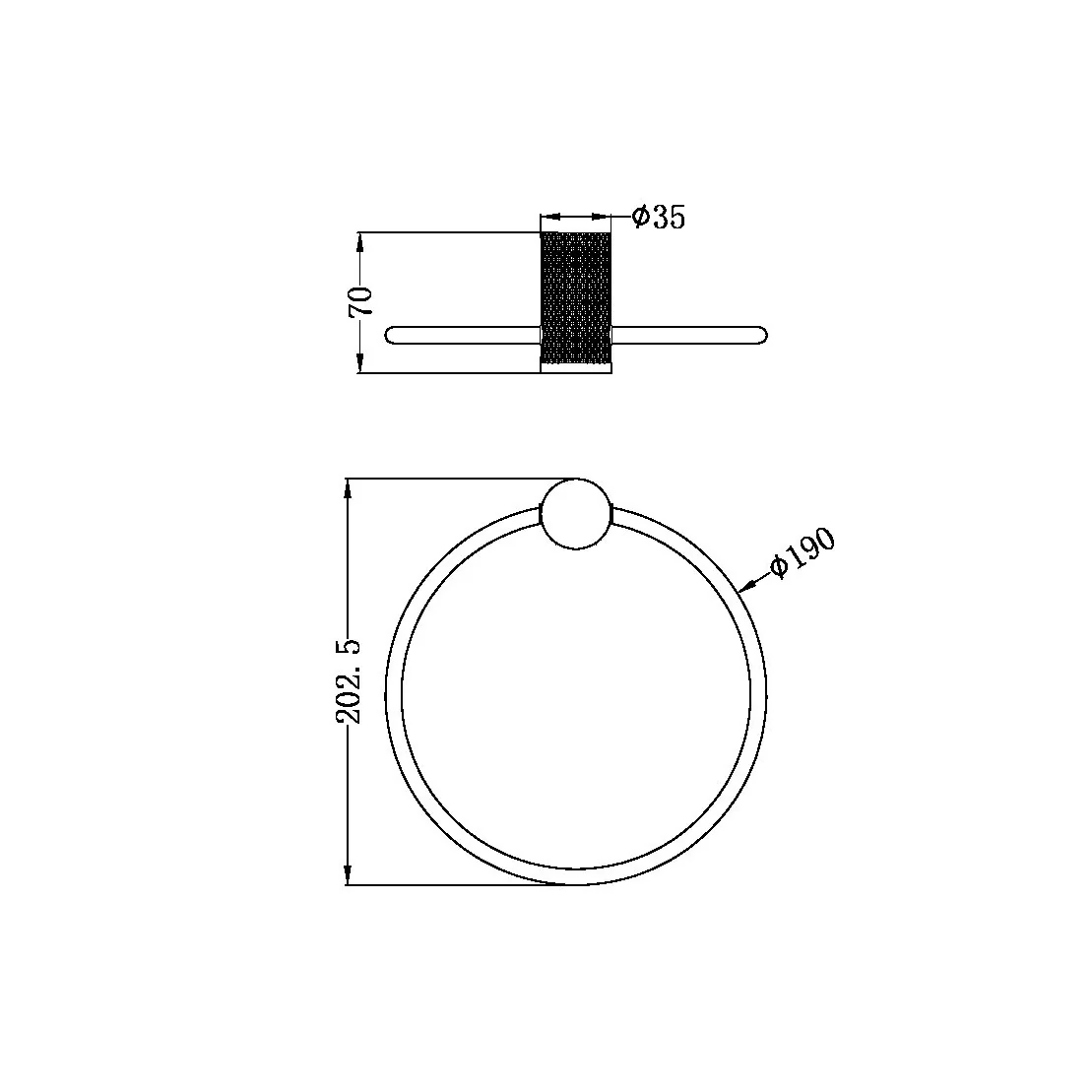 Opal Towel Ring - Image 7