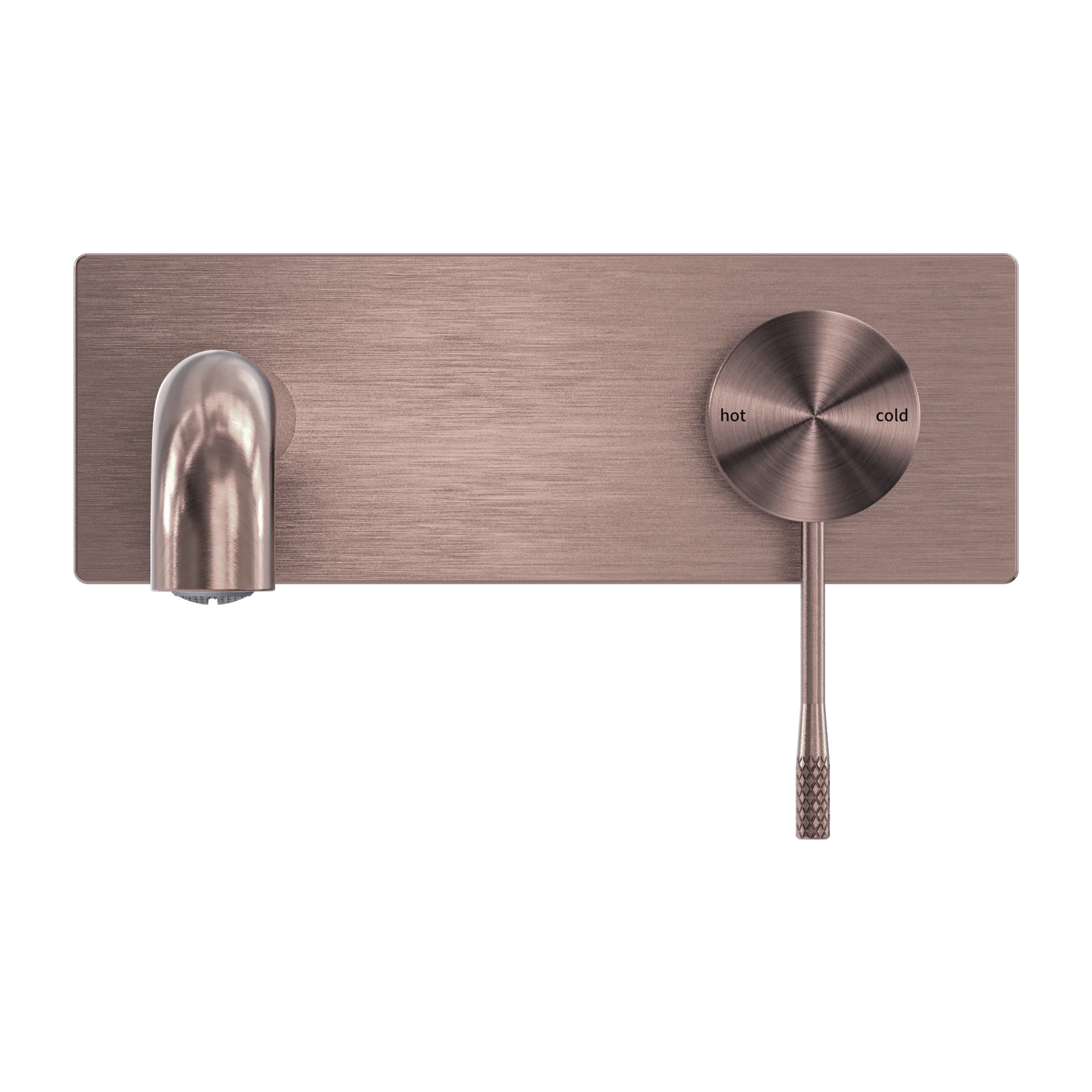 Opal Wall Basin/bath Mixer 120/160/185/230/260mm Brushed Bronze - Image 2