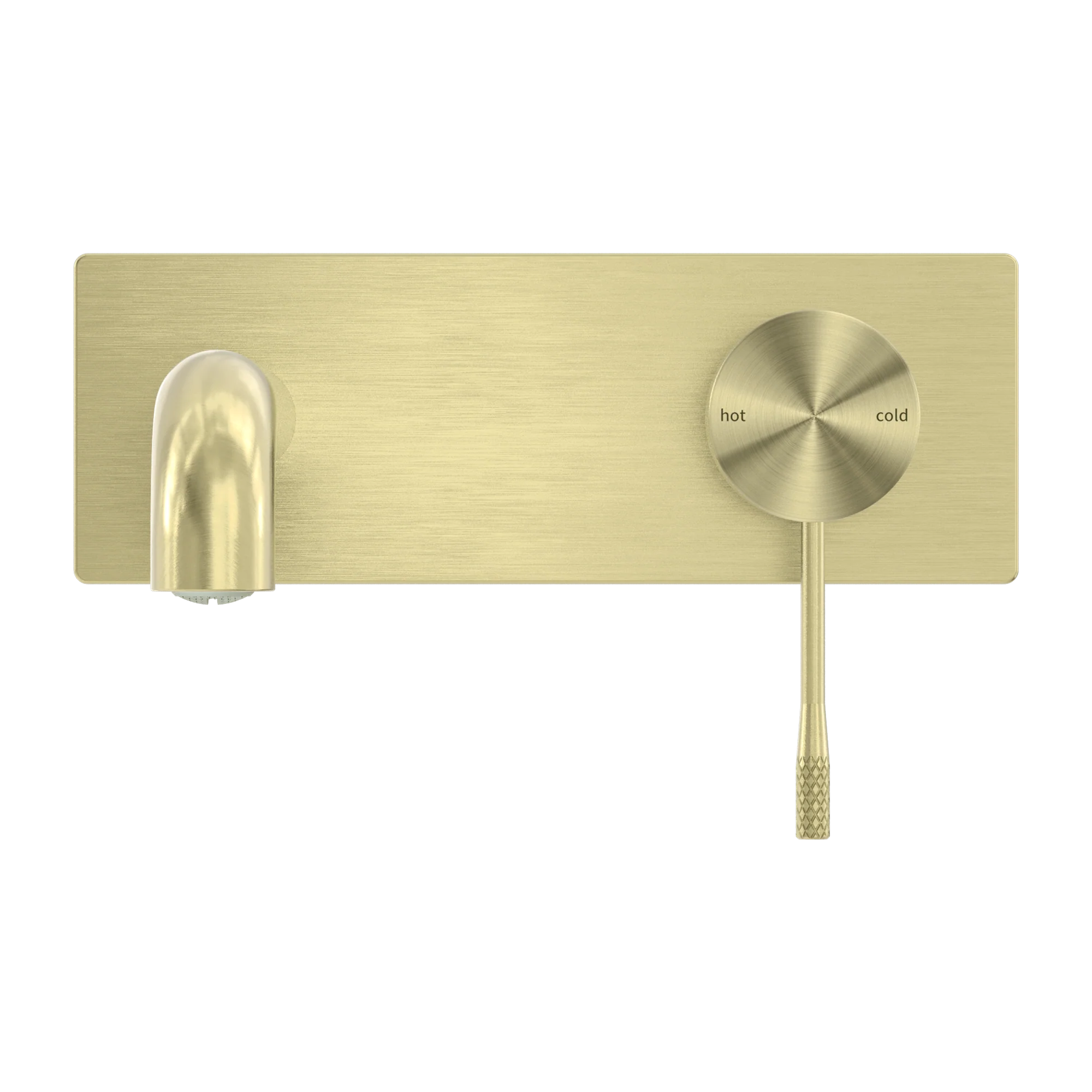Opal Wall Basin/bath Mixer 120/160/185/230/260mm Brushed Gold - Image 2