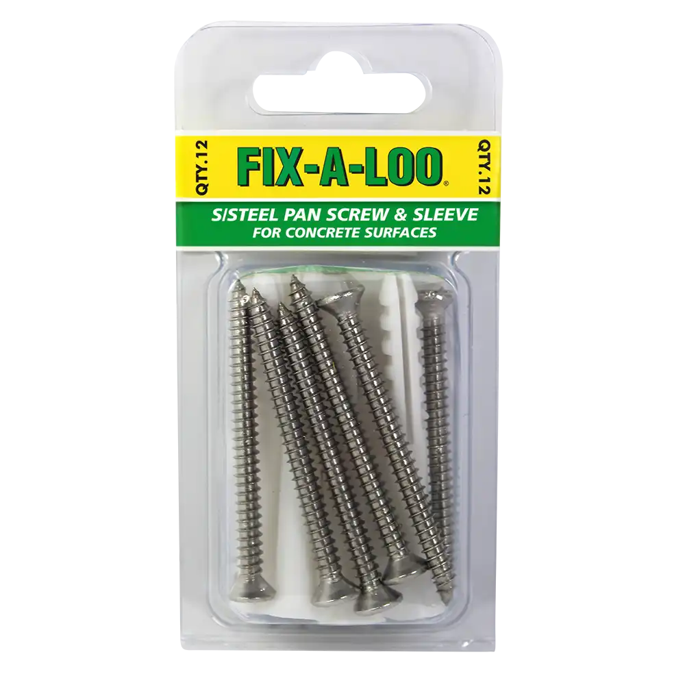 Pan Screw & Anchor Concrete Floor 63mm Pack of 12 - Image 2