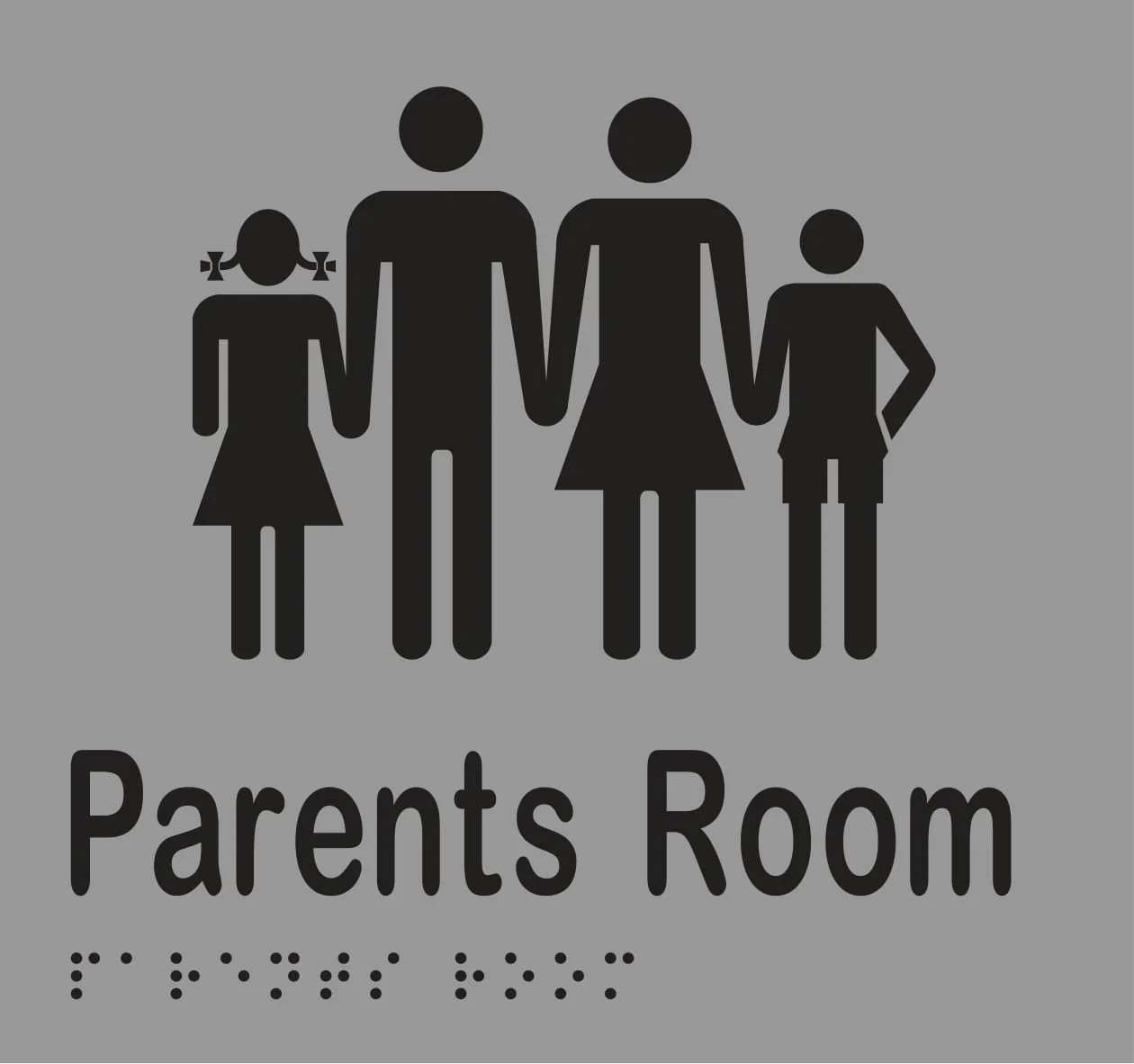 Parents Room Braille 160mmW x 150mmH - Image 3