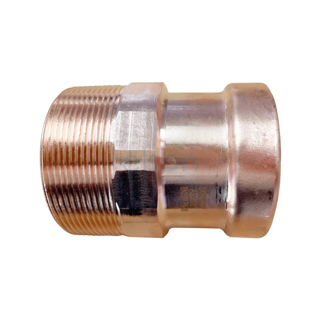 PRESS GAS COPPER R BSP NO3 MI CONNECTOR - Image 2