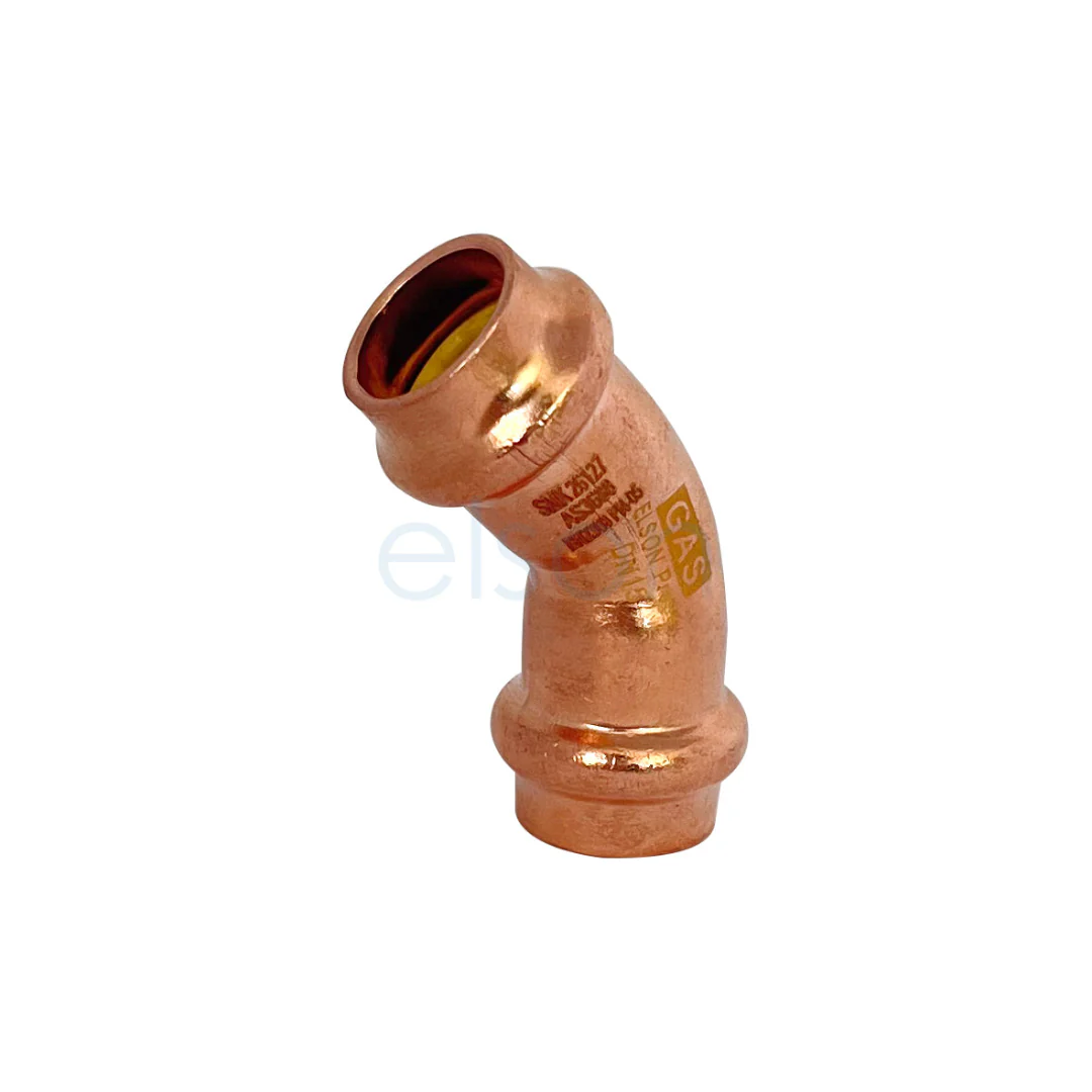 PRESS GAS NO.12 45D ELBOW FF - Image 2