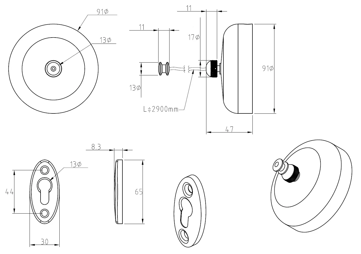 Retractable Clothes Line in Polished Stainless Steel - Image 2