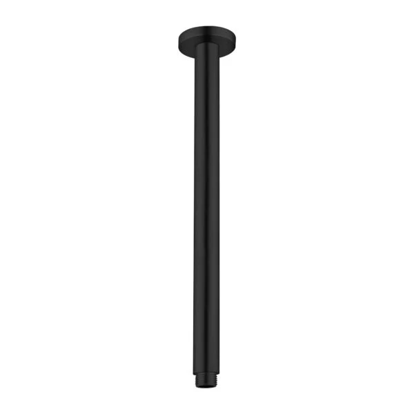 Round Ceiling Arm 300MM Length Matte White - Image 2