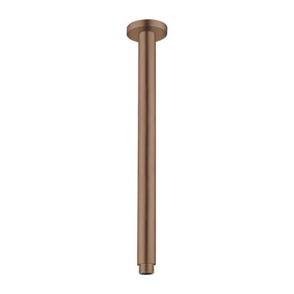 Round Ceiling Arm 300MM Length Matte White - Image 7