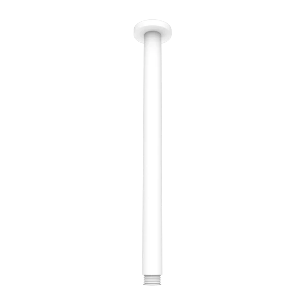 Round Ceiling Arm 300MM Length Matte White - Image 8