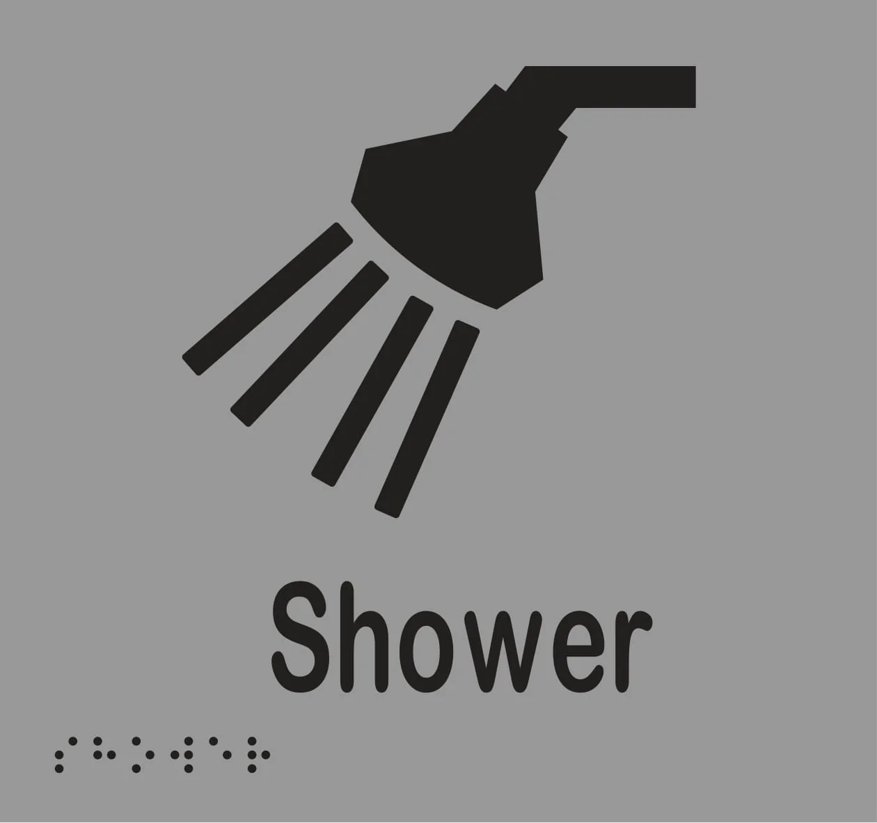 Shower Braille 160mmW x 150mmH - Image 3