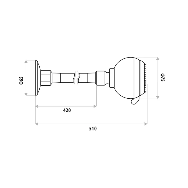 Shower with Cobra-Flex Arm - Image 2