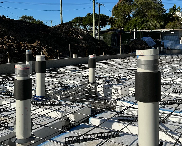 SlipSleeve Protective Pipe Sleeve — Fire Rated Foam, Concrete Penetration Protection - Image 2