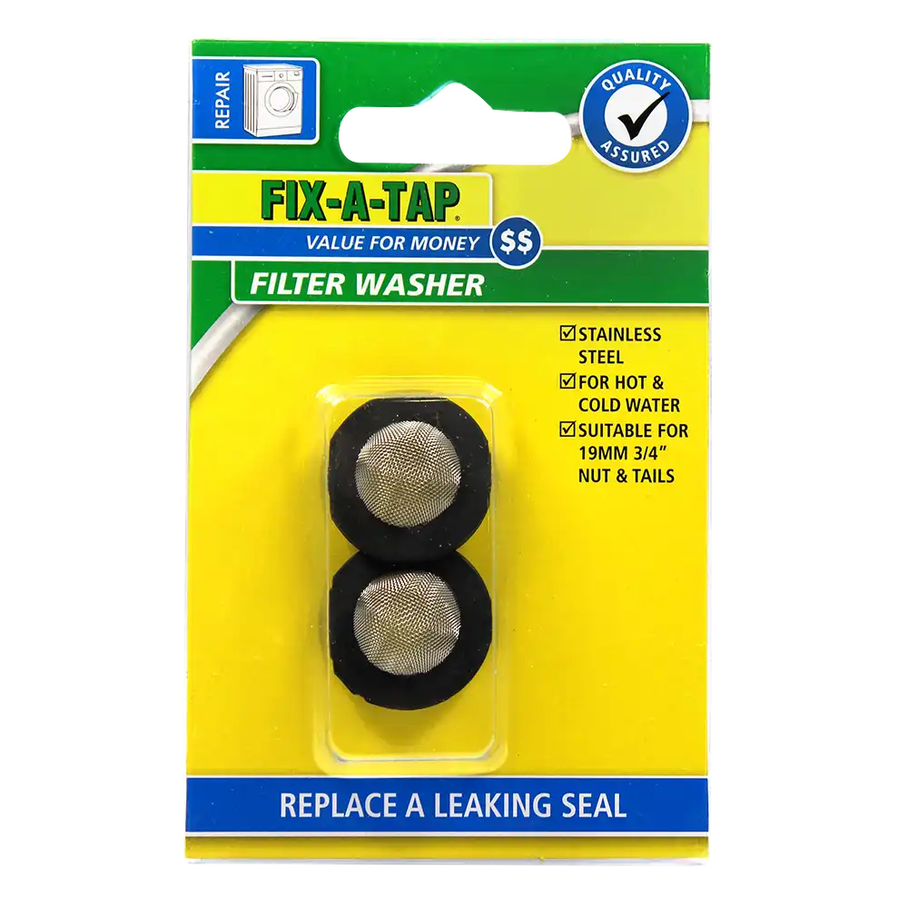 Stainless Steel Filter Washer 19mm Pack of 2 - Image 2
