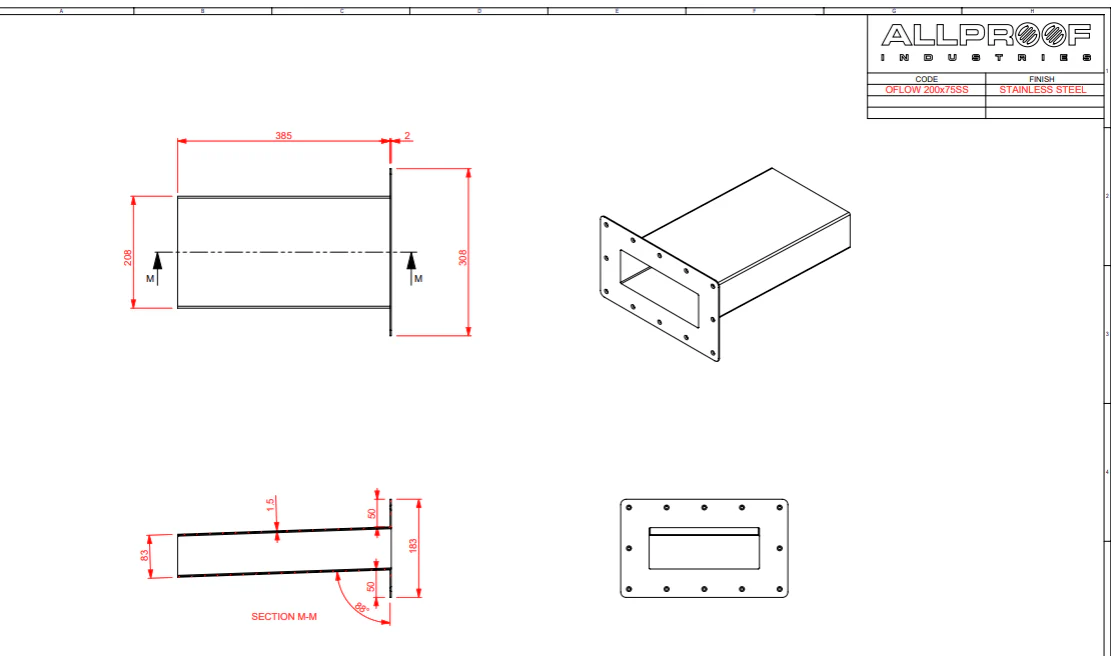 Stainless Steel Scupper - Image 5