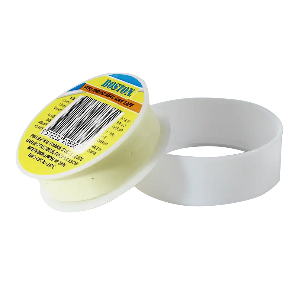 Standard Density Yellow Gas Thread Seal Tape 12mm x 10m - Image 2