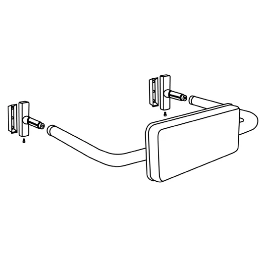 Straight Rail Padded Backrest - Image 2