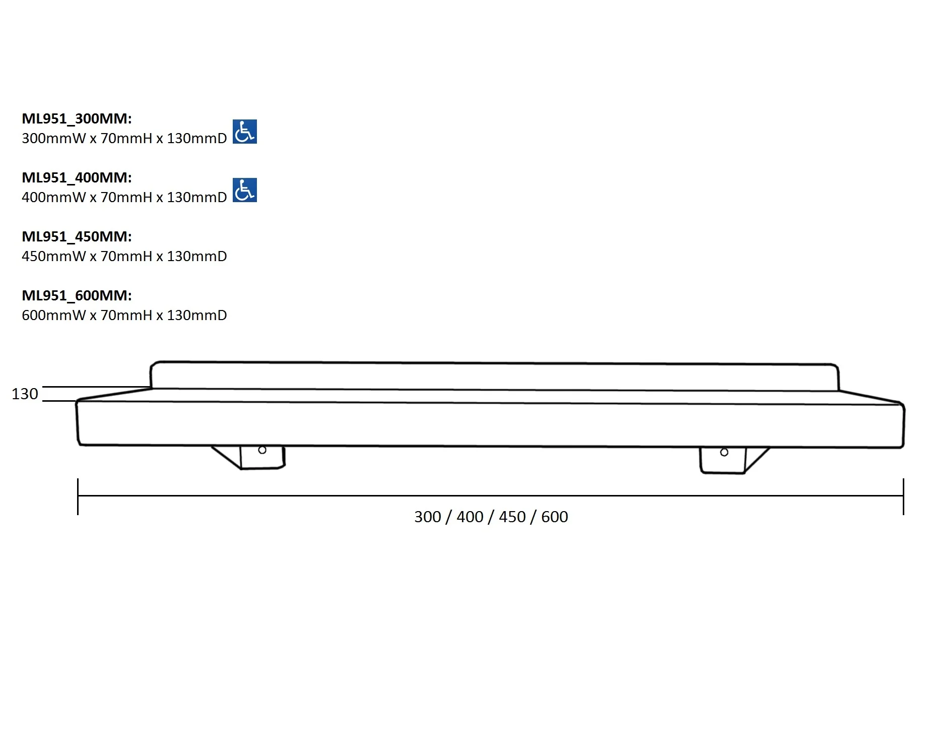 Utility Shelf in Satin Stainless Steel - Image 2