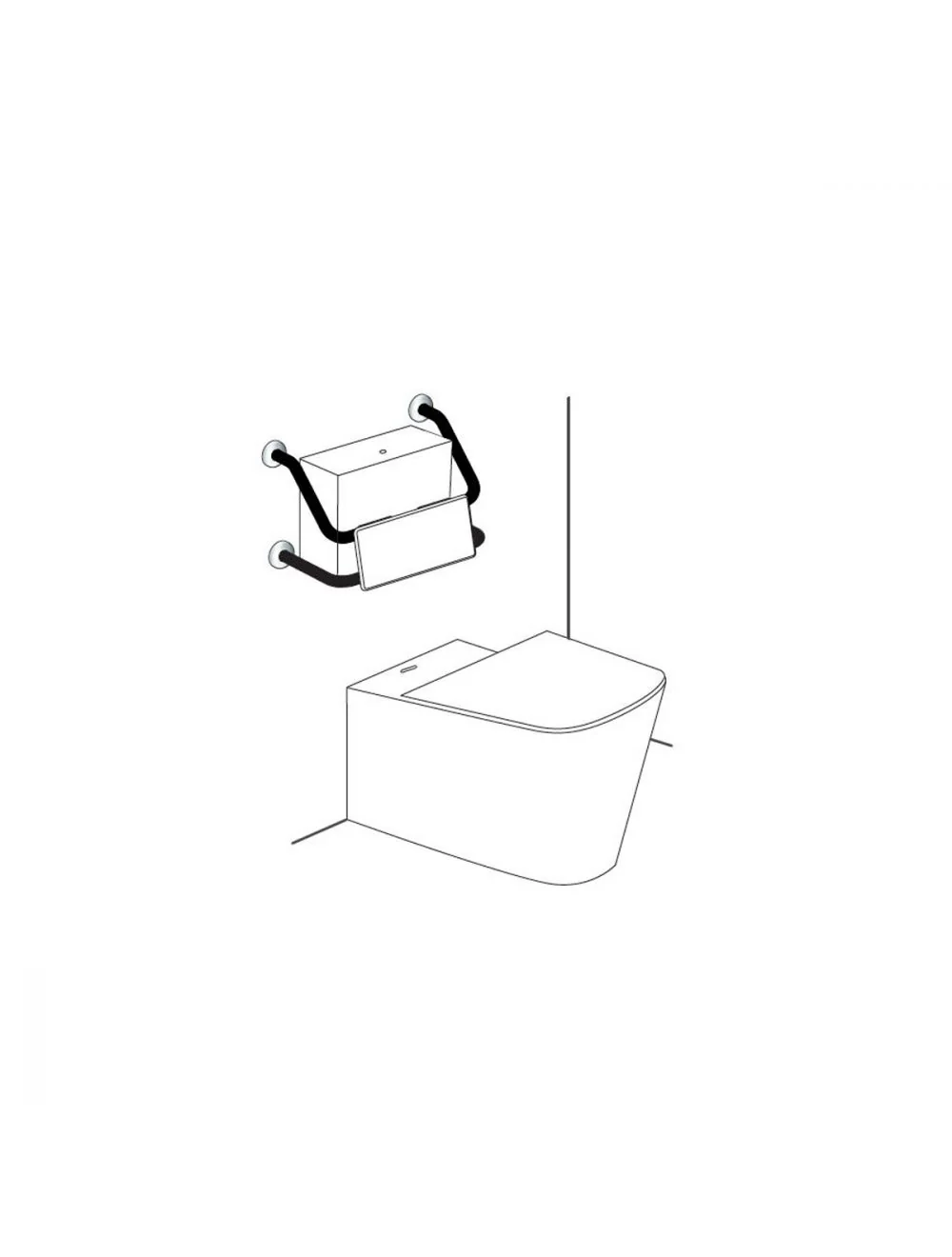 Wall Mounted Backrest - Image 3