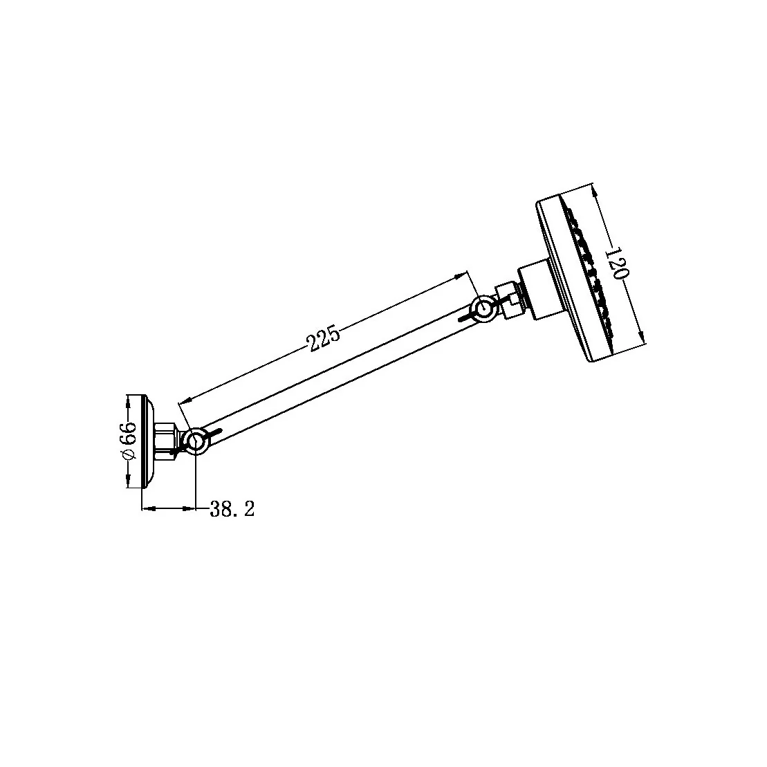X Plus All Direction Shower Head - Image 2